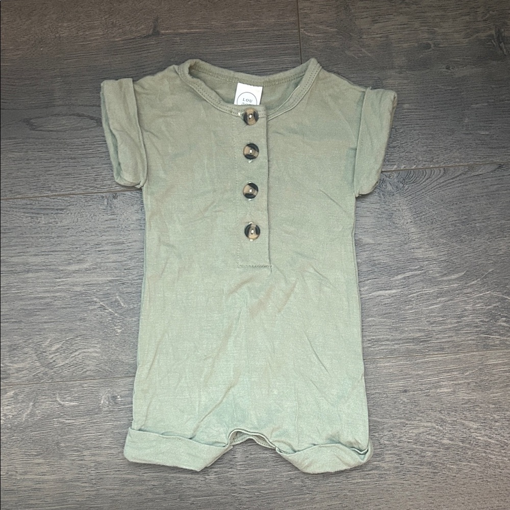 Lou Lou & Company Kids Matching Set in Olive Green